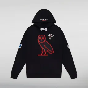 Ovo X Atlanta Falcons Owl Hoodie