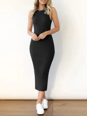 Paris Night Graceful Bodycon Long Dress