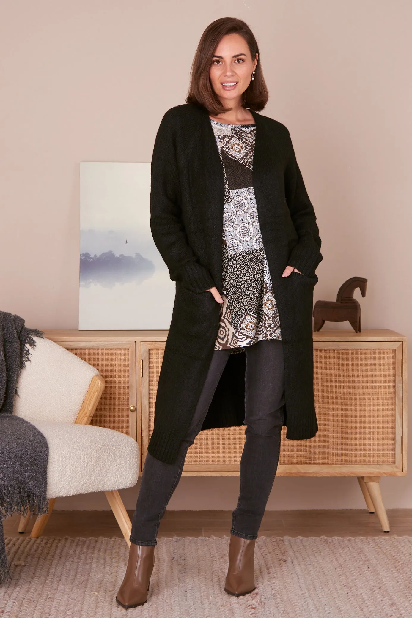 Paula Cardigan - Black