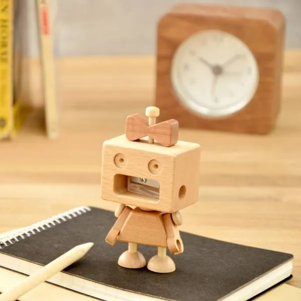 Pencil Sharpener Girl Robot