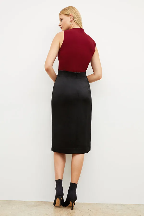 Penny Skirt - Everyday Satin :: Black