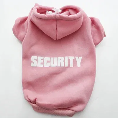 Pet Hoodie / Sweater SECURITY Design