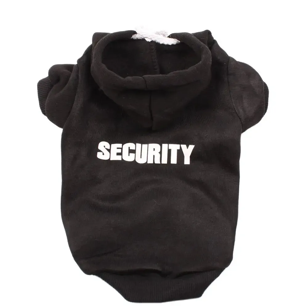 Pet Hoodie / Sweater SECURITY Design