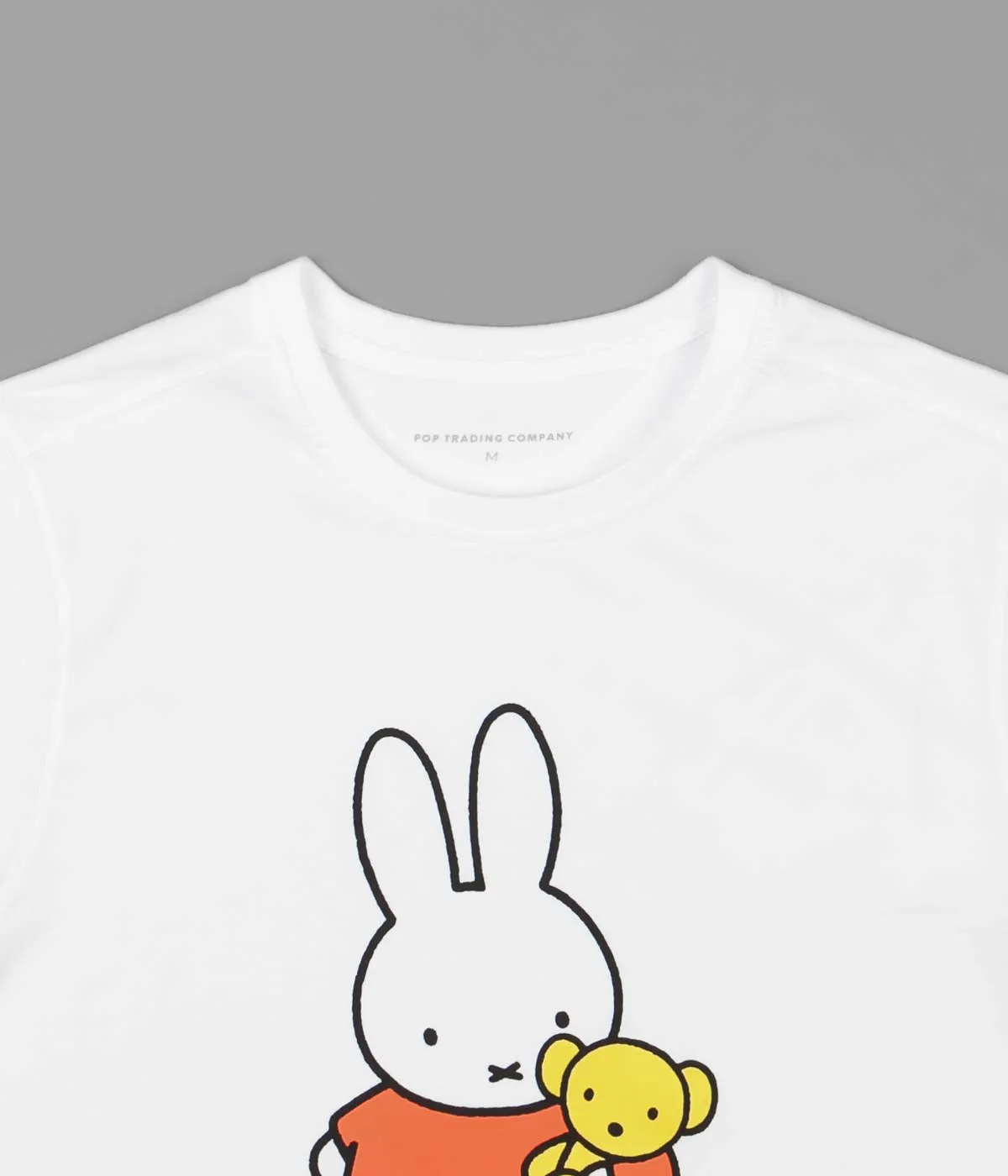 Pop Trading Company Miffy Bear T-Shirt - White