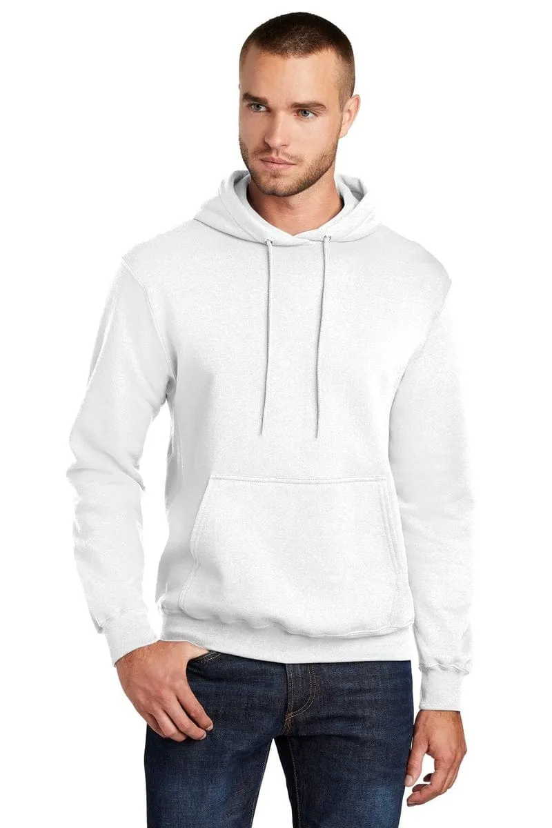 Port & Company PC78HT: Tall Core Fleece Pullover Hooded Sweatshirt