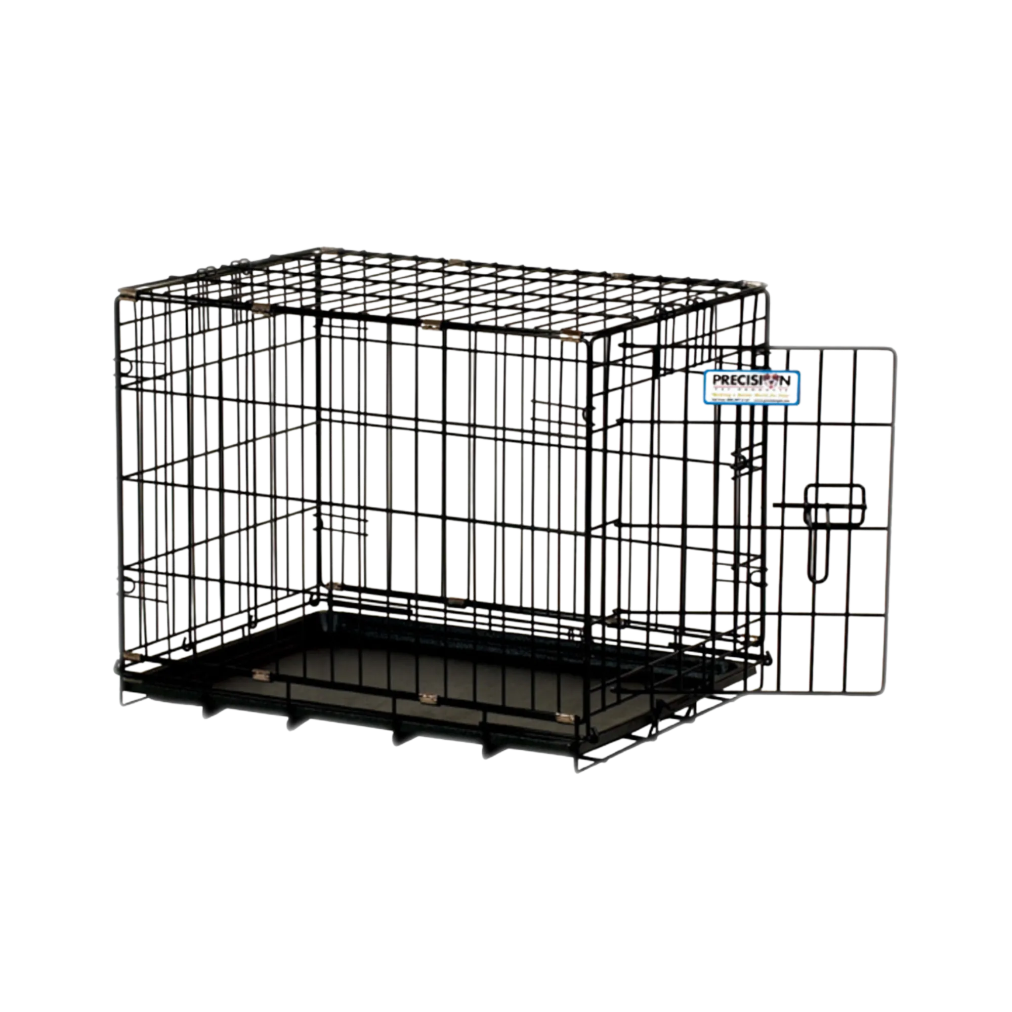 Precision Pet Products ProValu Crate 1 Door 1000 Black 19x12x14