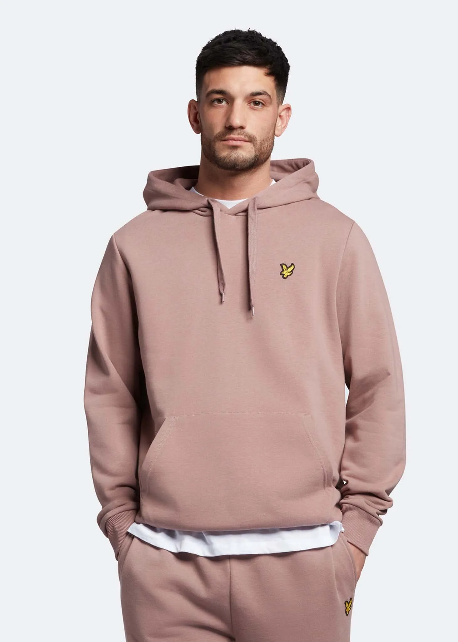 Pullover hoodie - hutton pink