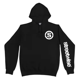 "S" Logo Hoodie (Black)