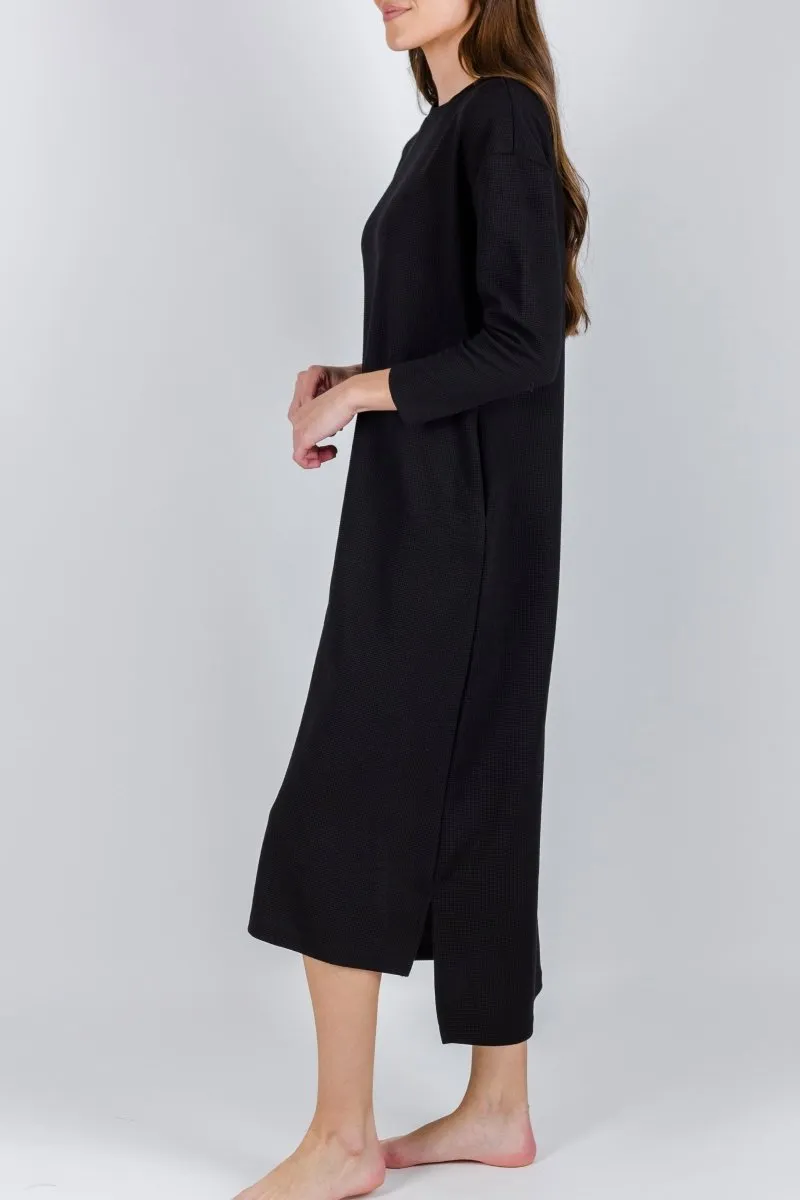 REESE DRESS LONG SLEEVE (BLACK)