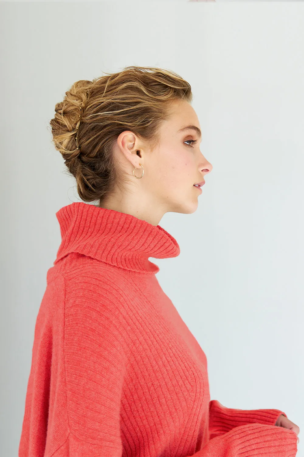 Ribbed Roll Neck Sweater - Last Chance