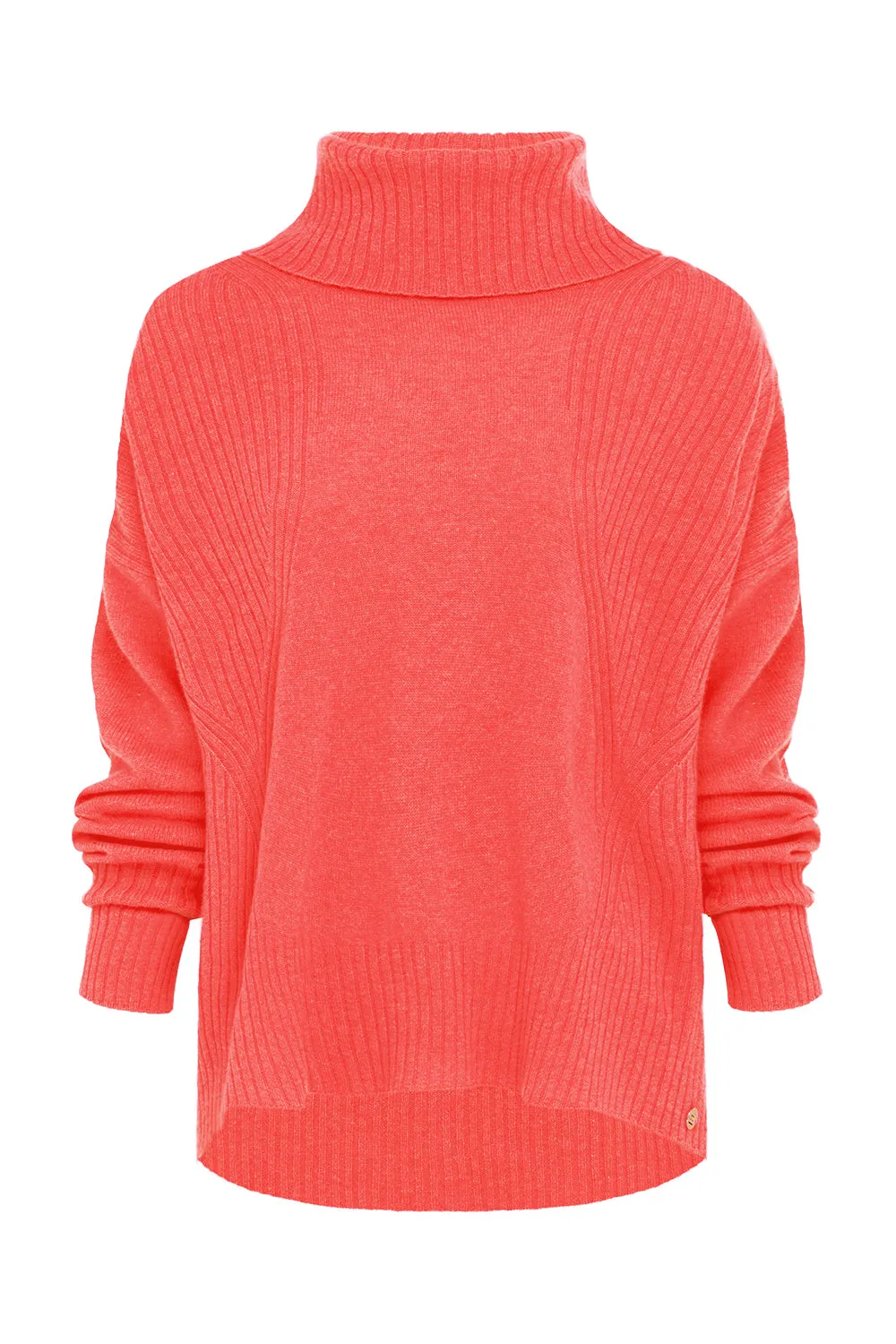 Ribbed Roll Neck Sweater - Last Chance