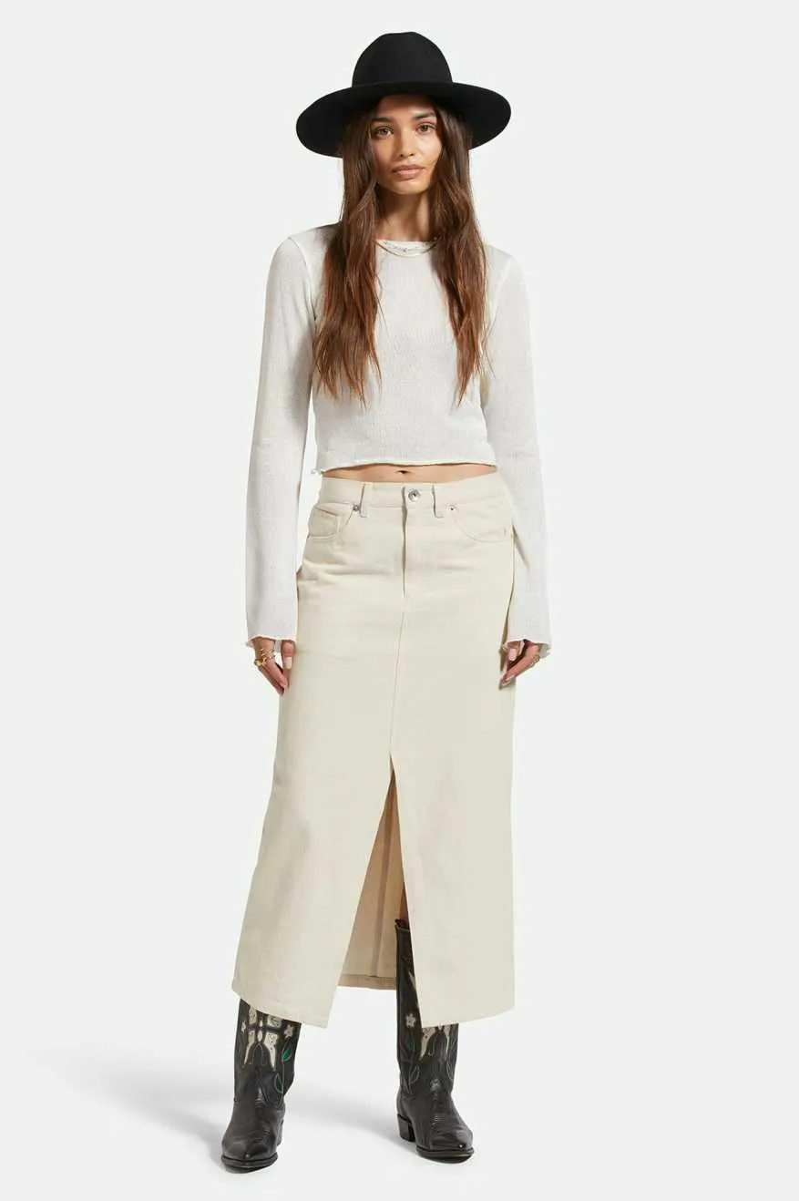 Ryder Pencil Skirt - Whitecap