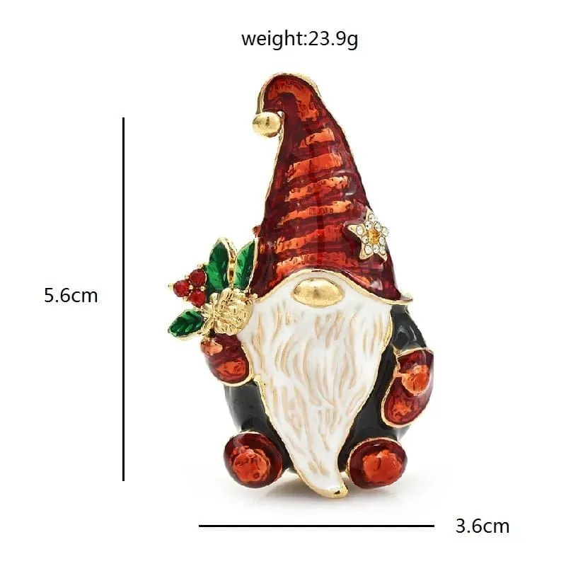 Santa Claus Brooches