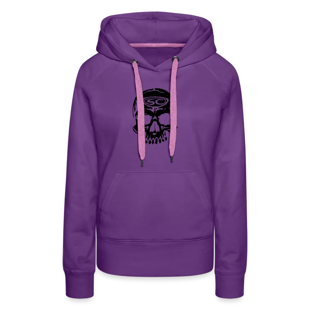 Santa Cruz Surf Shop SC Skull Womens Pullover Hoodie