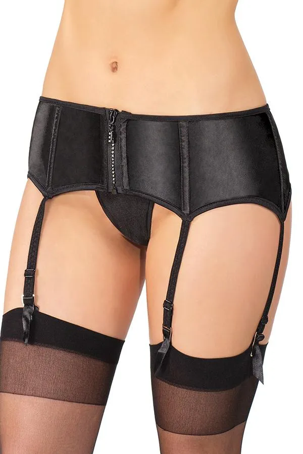 Satin Garter Belt