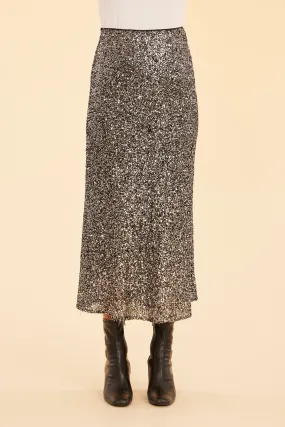 Sequin Maxi Skirt