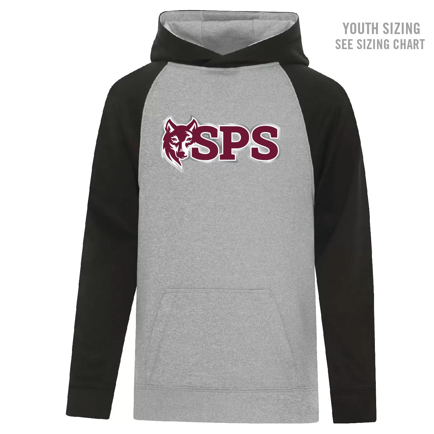 Seven Persons School YOUTH Performance Pullover Hoodie (SPST002-Y2037)