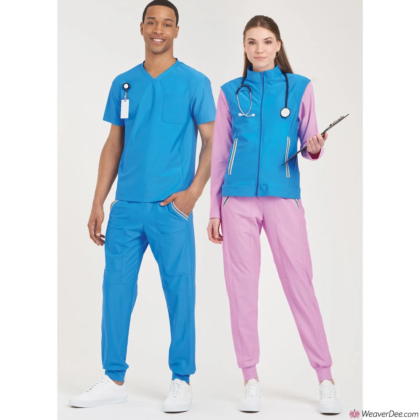 Simplicity Pattern S9650 Unisex Knit Scrubs