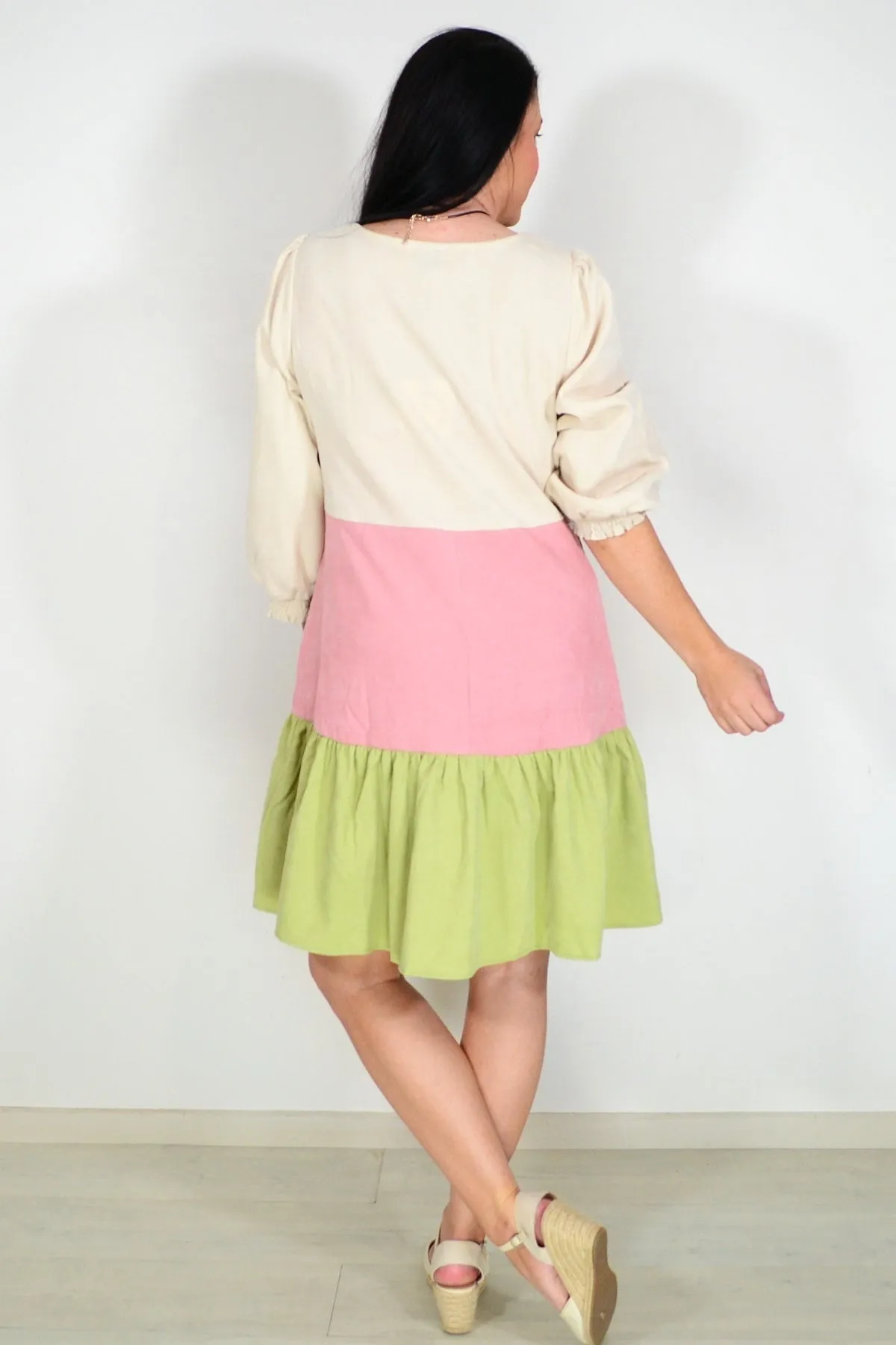 Soft Candy Corduroy Tunic Dress