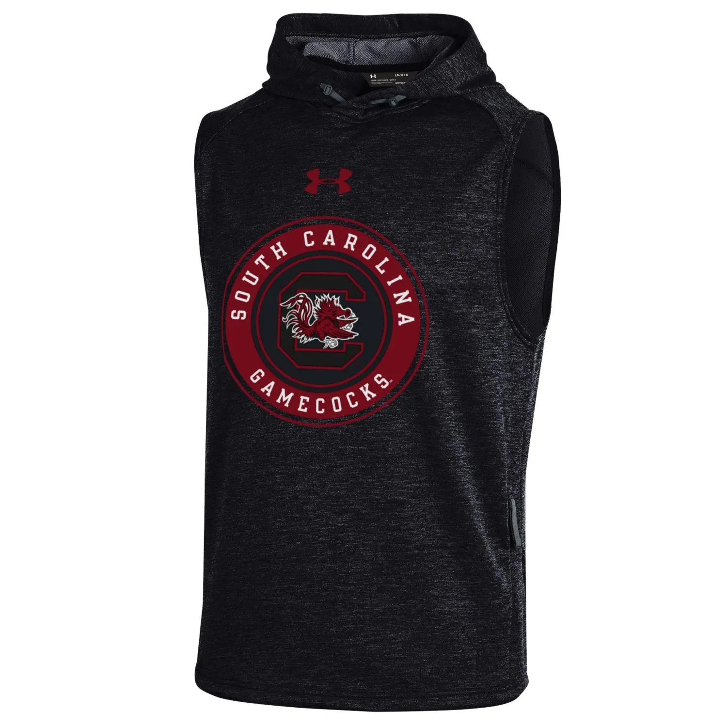 South Carolina Gamecocks Under Armour Gray "Threadborne" Hoodie Pullover