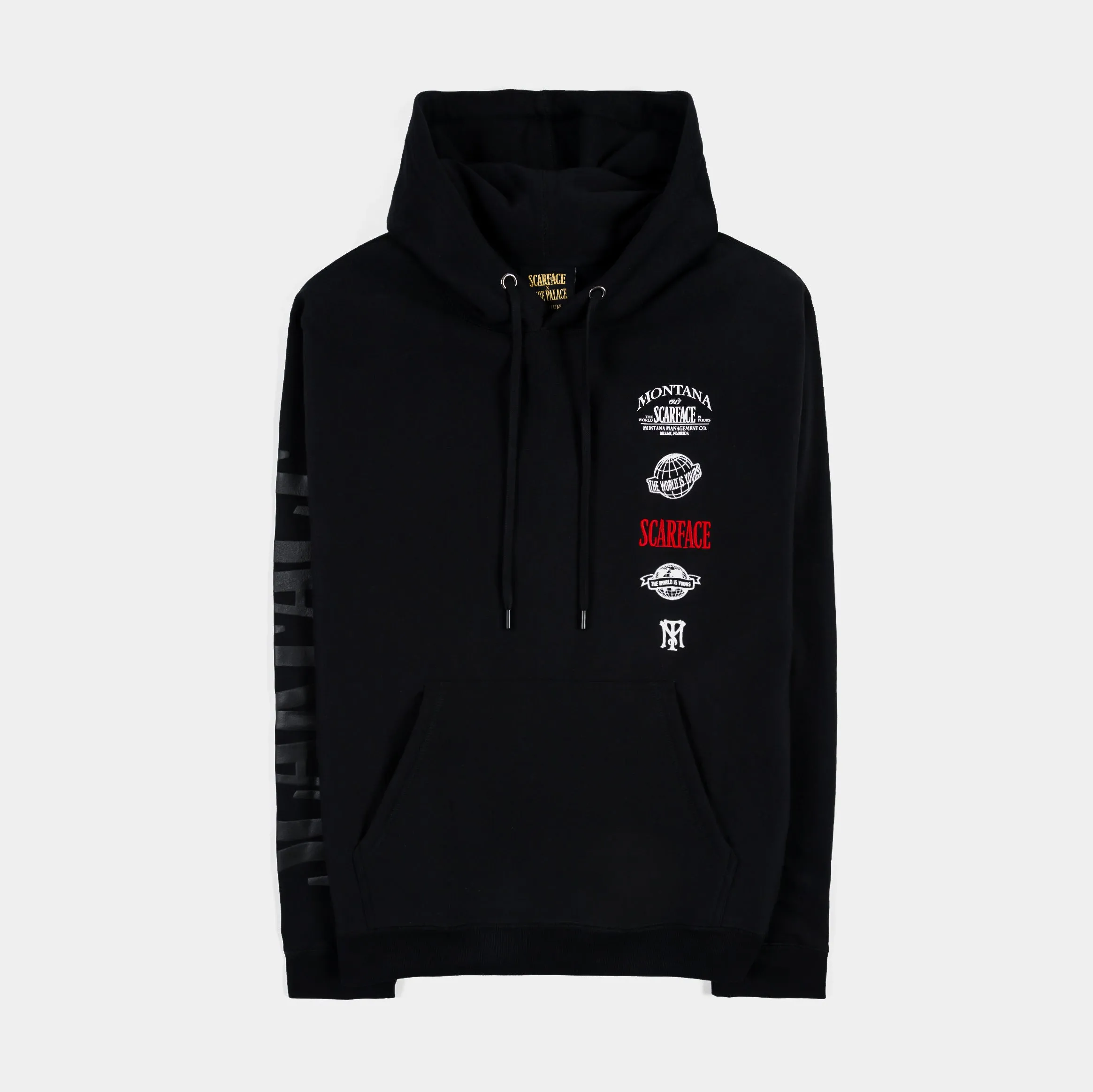 SP x Scarface Logo Pullover Mens Hoodie (Black)