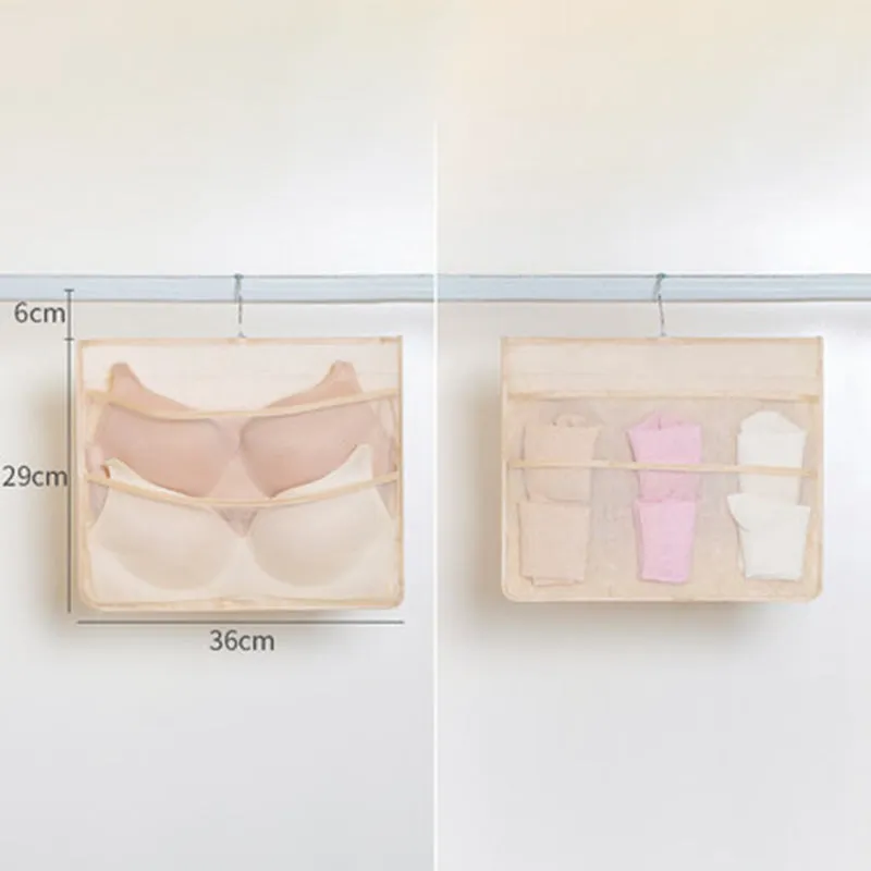 Storage hanger for underwear - space-saving