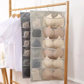 Storage hanger for underwear - space-saving