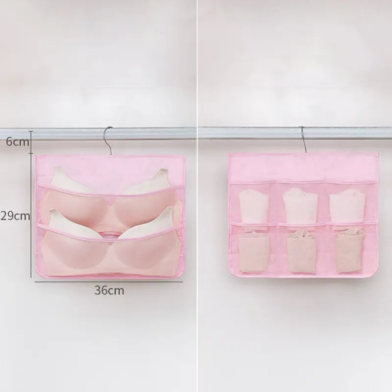 Storage hanger for underwear - space-saving