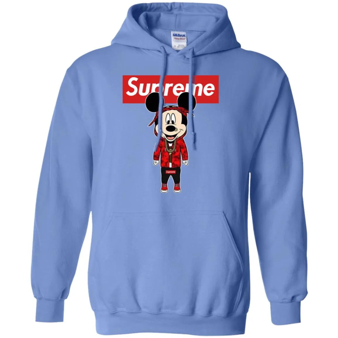 Supreme Mickey Style Fashion T-shirt Pullover Hoodie Sweatshirt