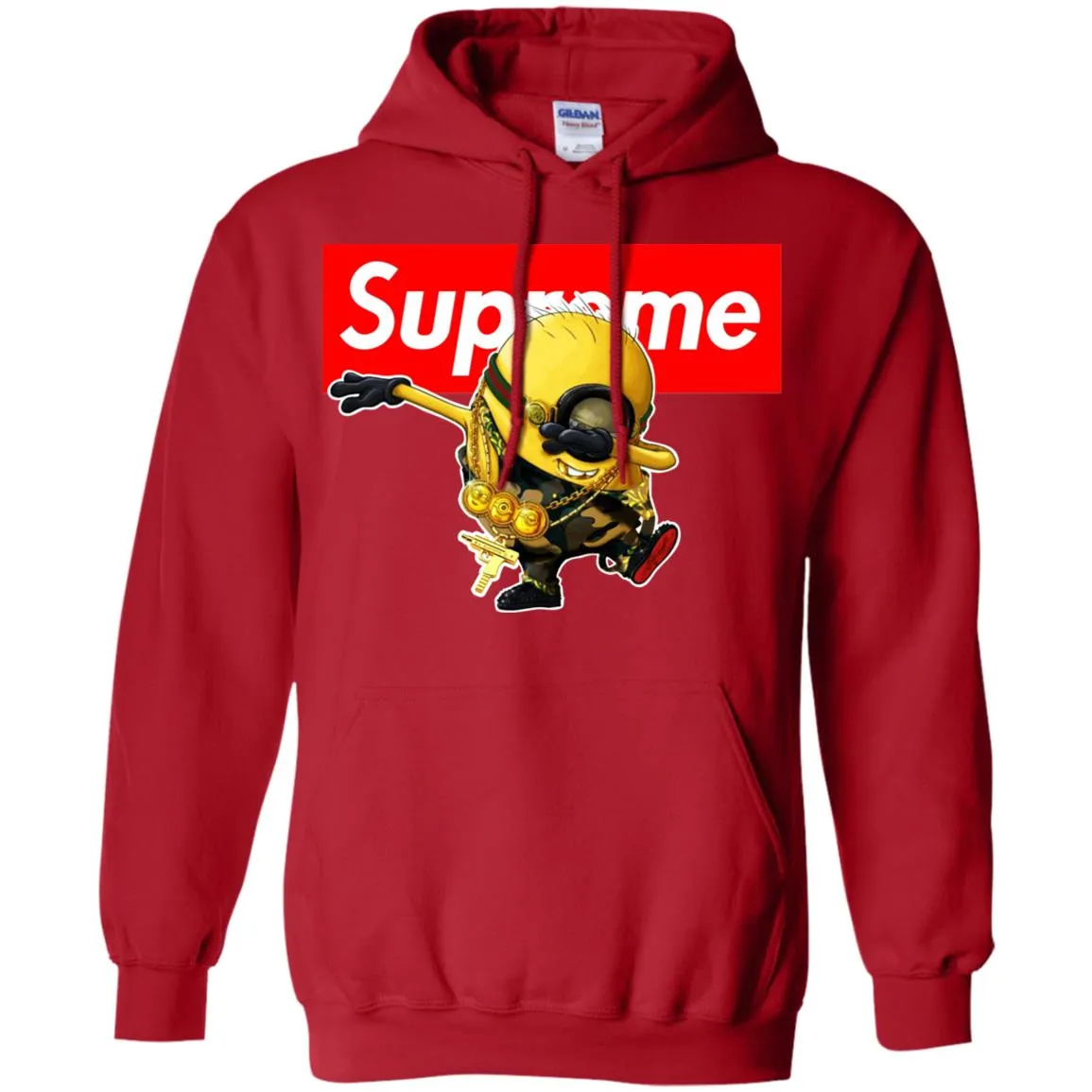 Supreme Minion T-shirt Trending Pullover Hoodie Sweatshirt