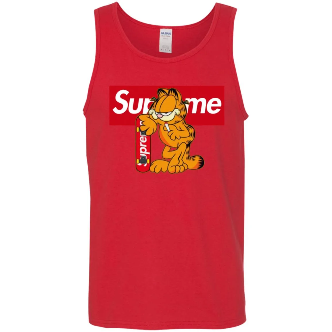 Supreme Tiger T-shirt Men Cotton Tank