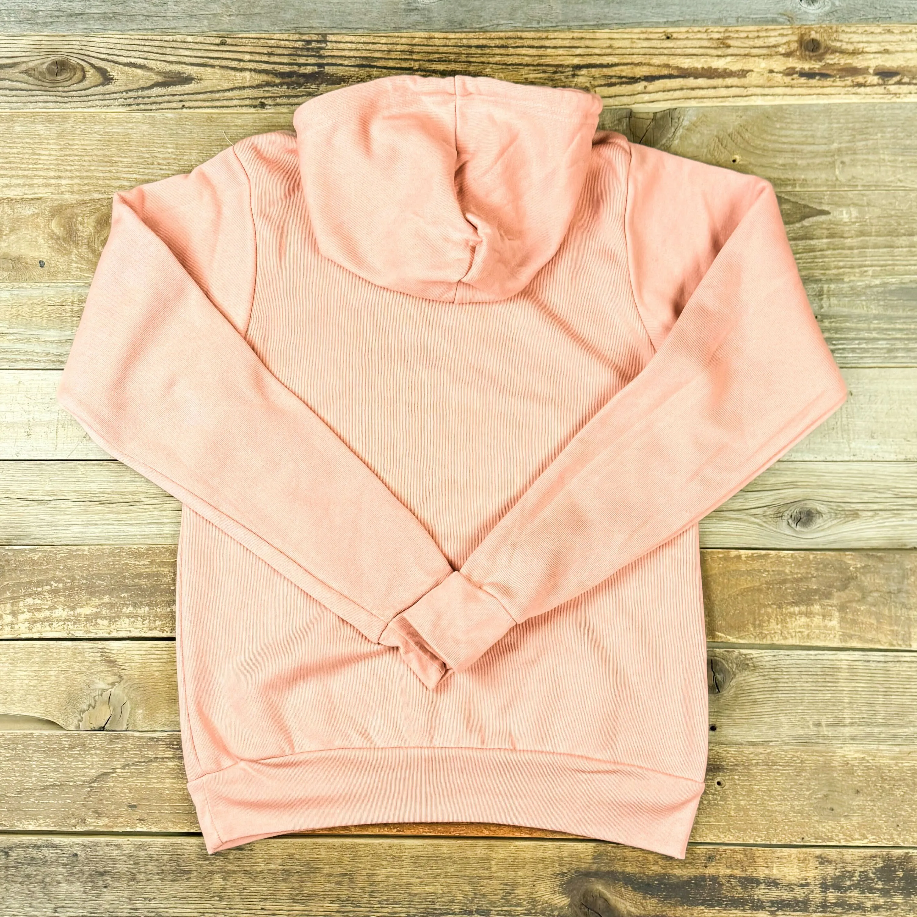 Surf Wyoming® Riffle Bison Fleece Hoodie - Peach