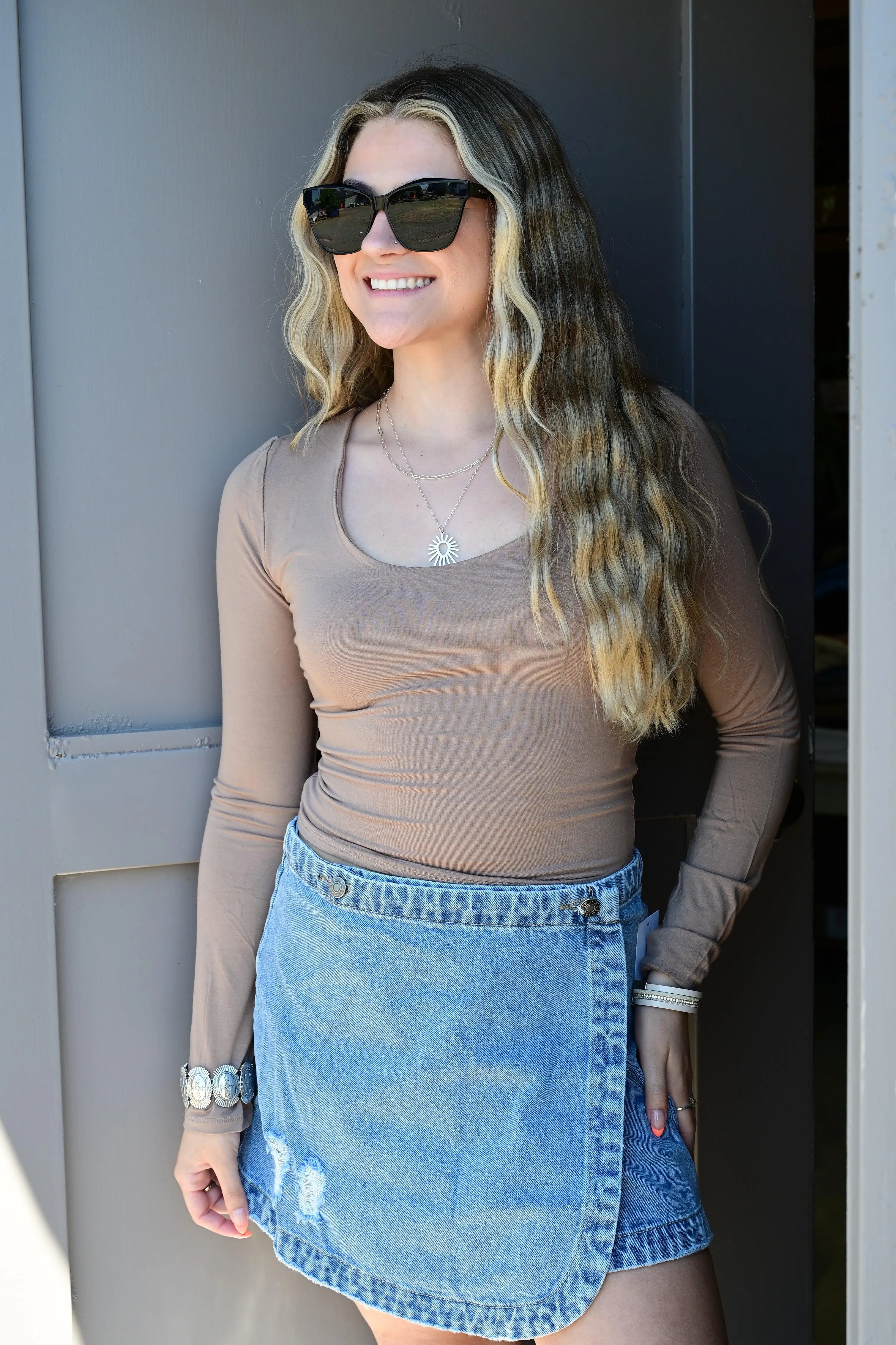 Taylor Denim Skirt