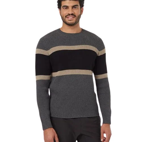 Tentree Sweaters - Men's Highline Ribbed Blocked Crew Sweater