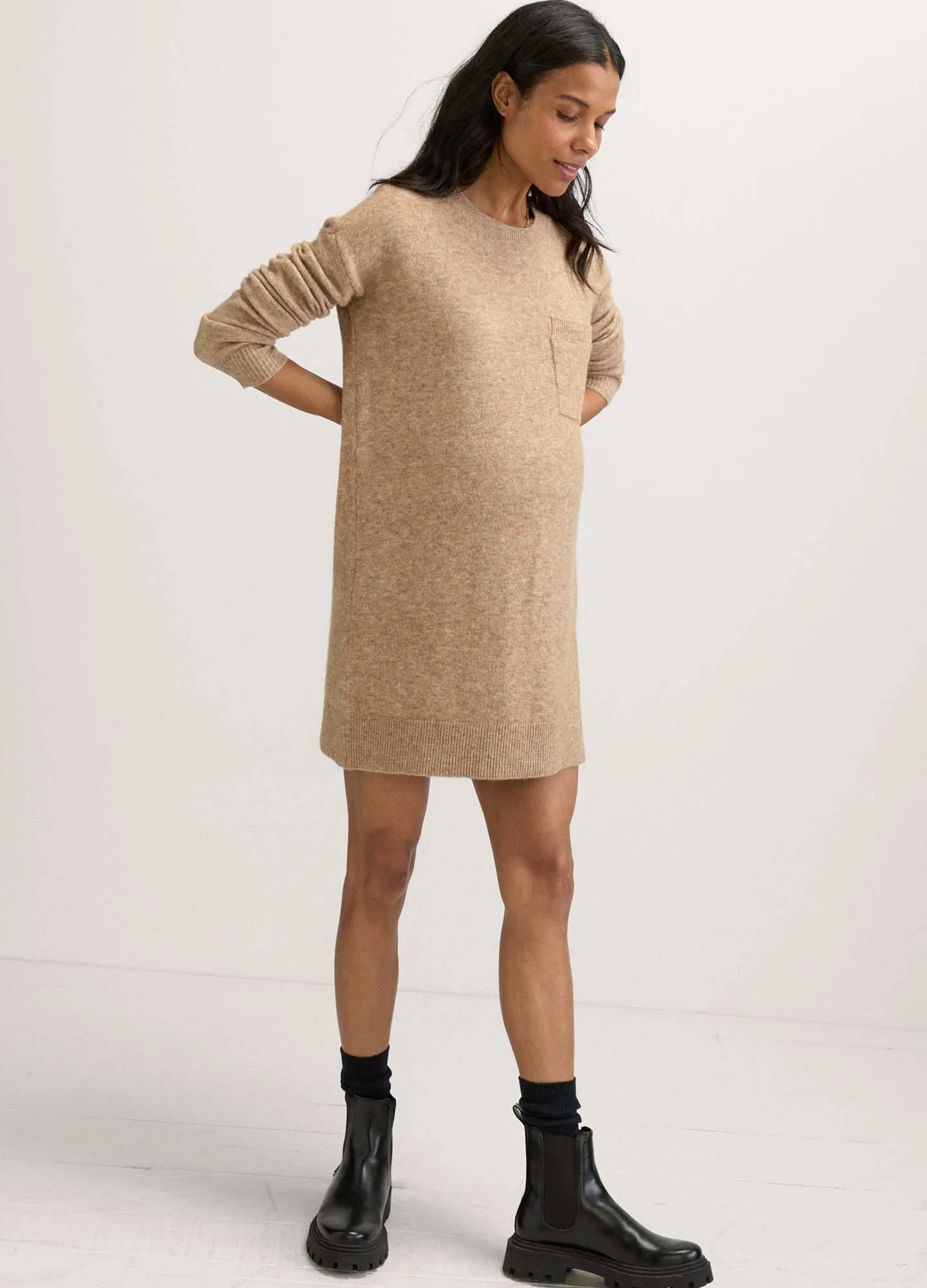 The Reese Longsleeve Sweater Dress