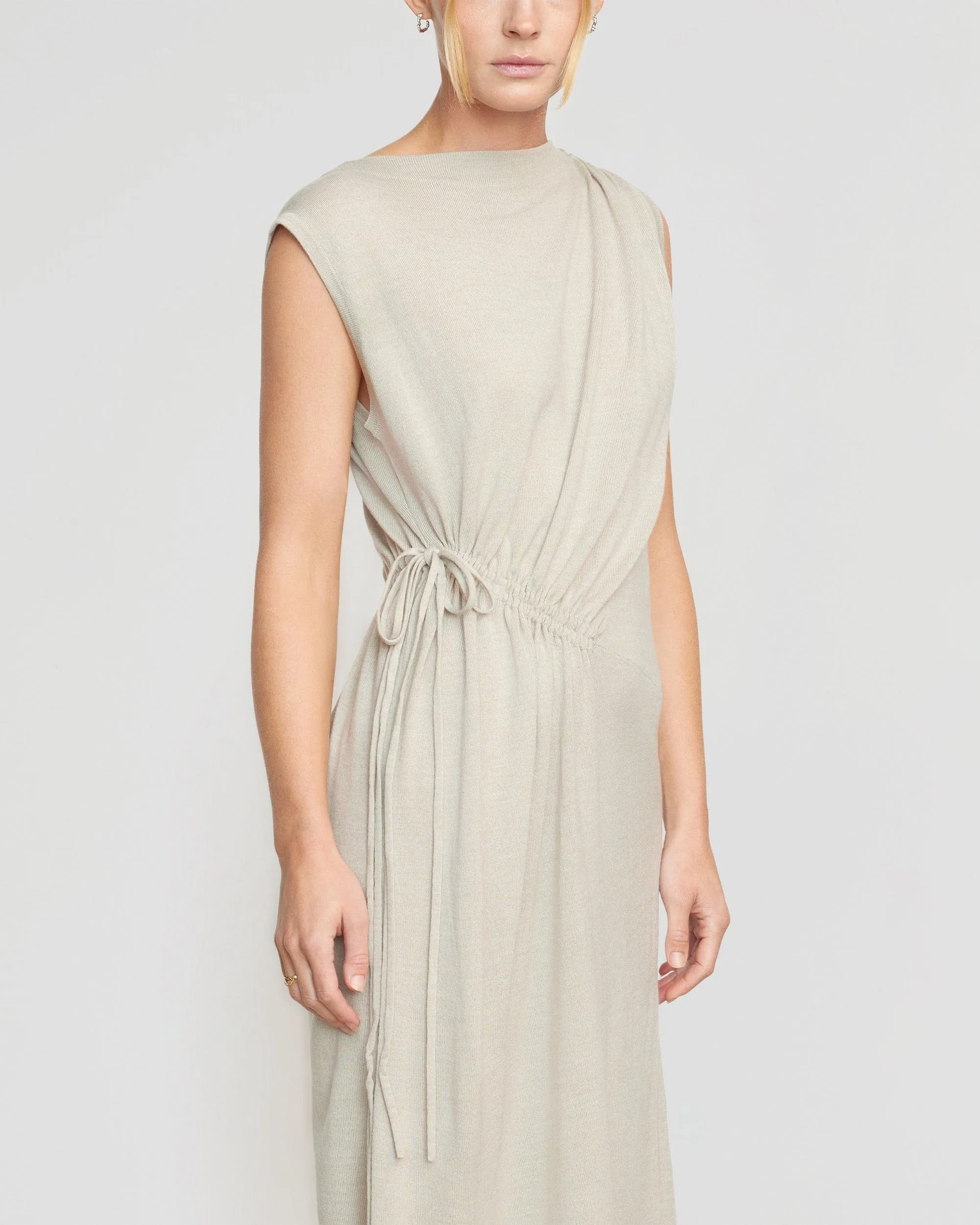 Torin Ruched Sweater Dress