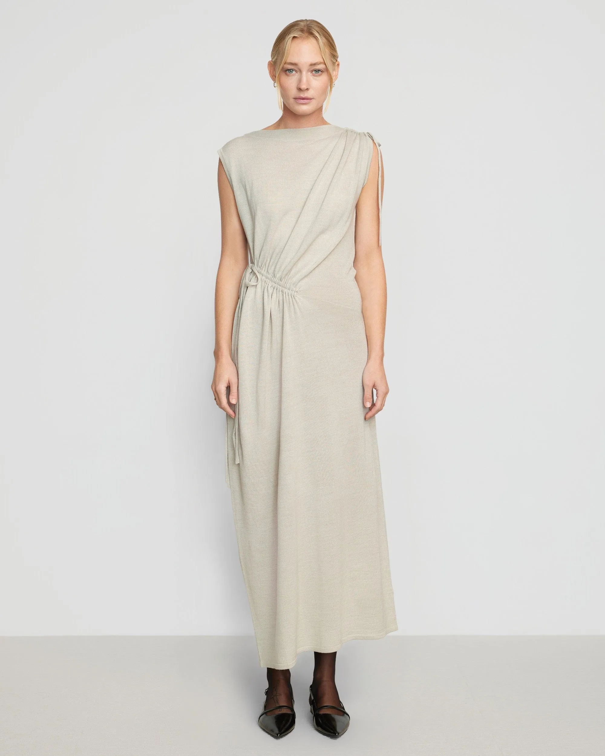 Torin Ruched Sweater Dress