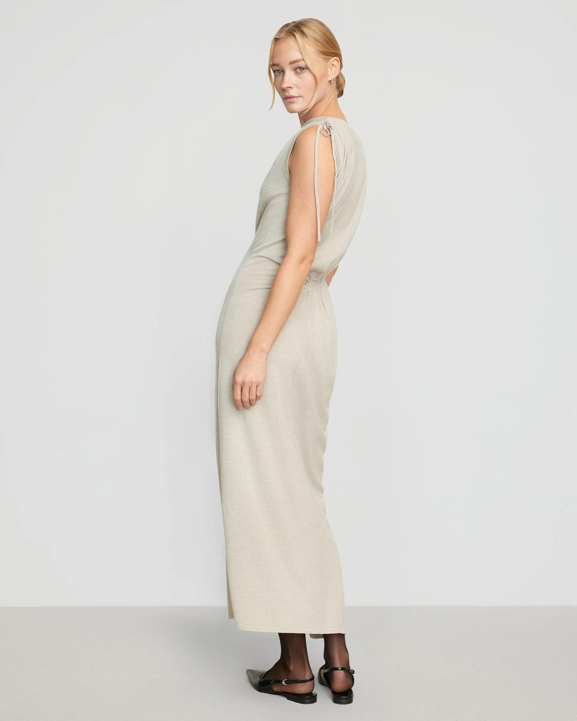 Torin Ruched Sweater Dress