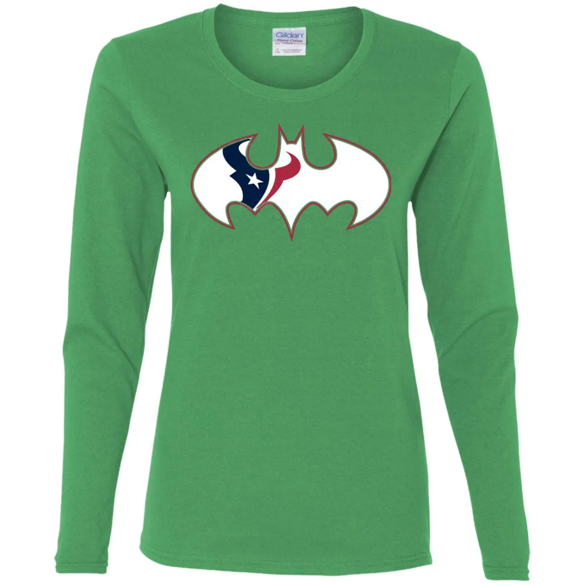 We Are The Houston Texans Batman Nfl Mashup Women Long Sleeve Shirt