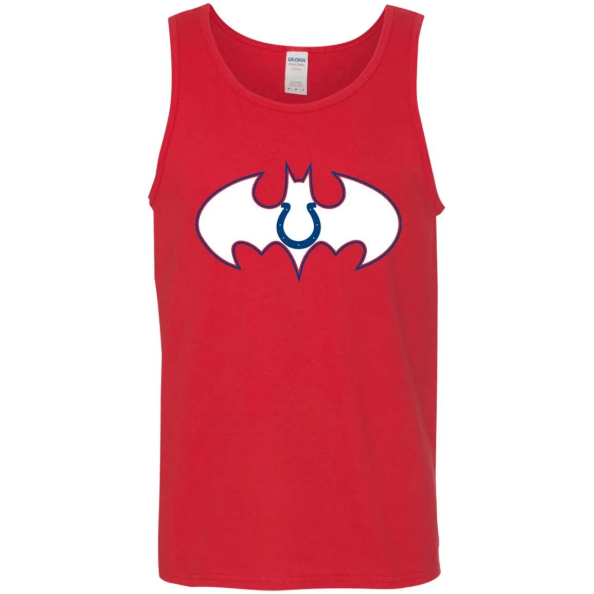 We Are The Indianapolis Colts Batman Nfl Mashup Men Cotton Tank