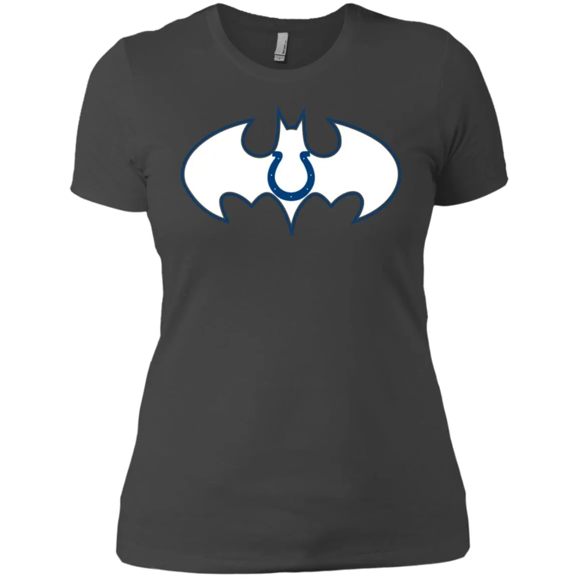 We Are The Indianapolis Colts Batman Nfl Mashup Women Cotton T-Shirt