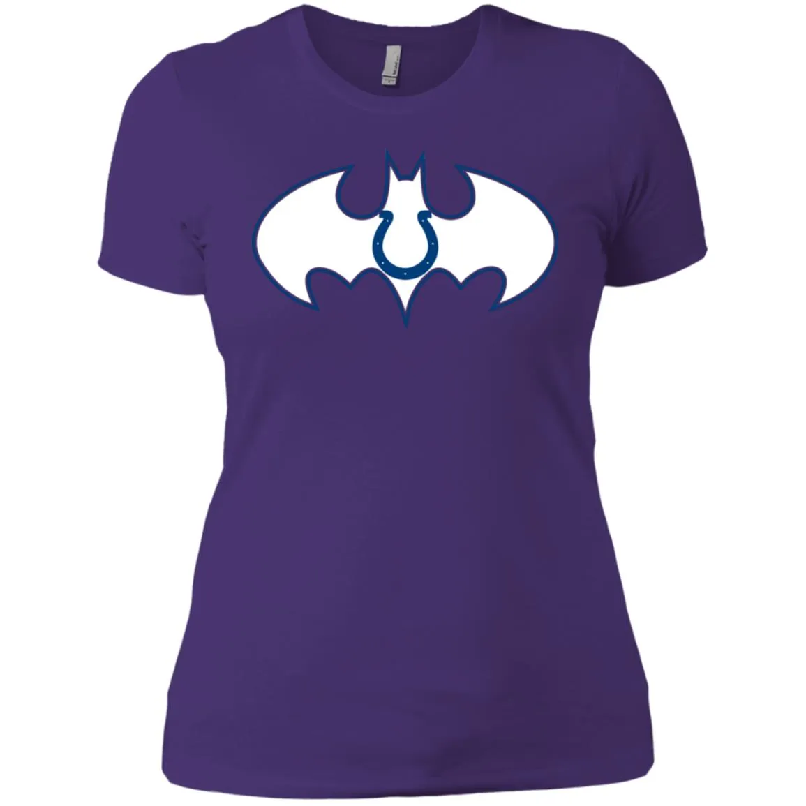 We Are The Indianapolis Colts Batman Nfl Mashup Women Cotton T-Shirt