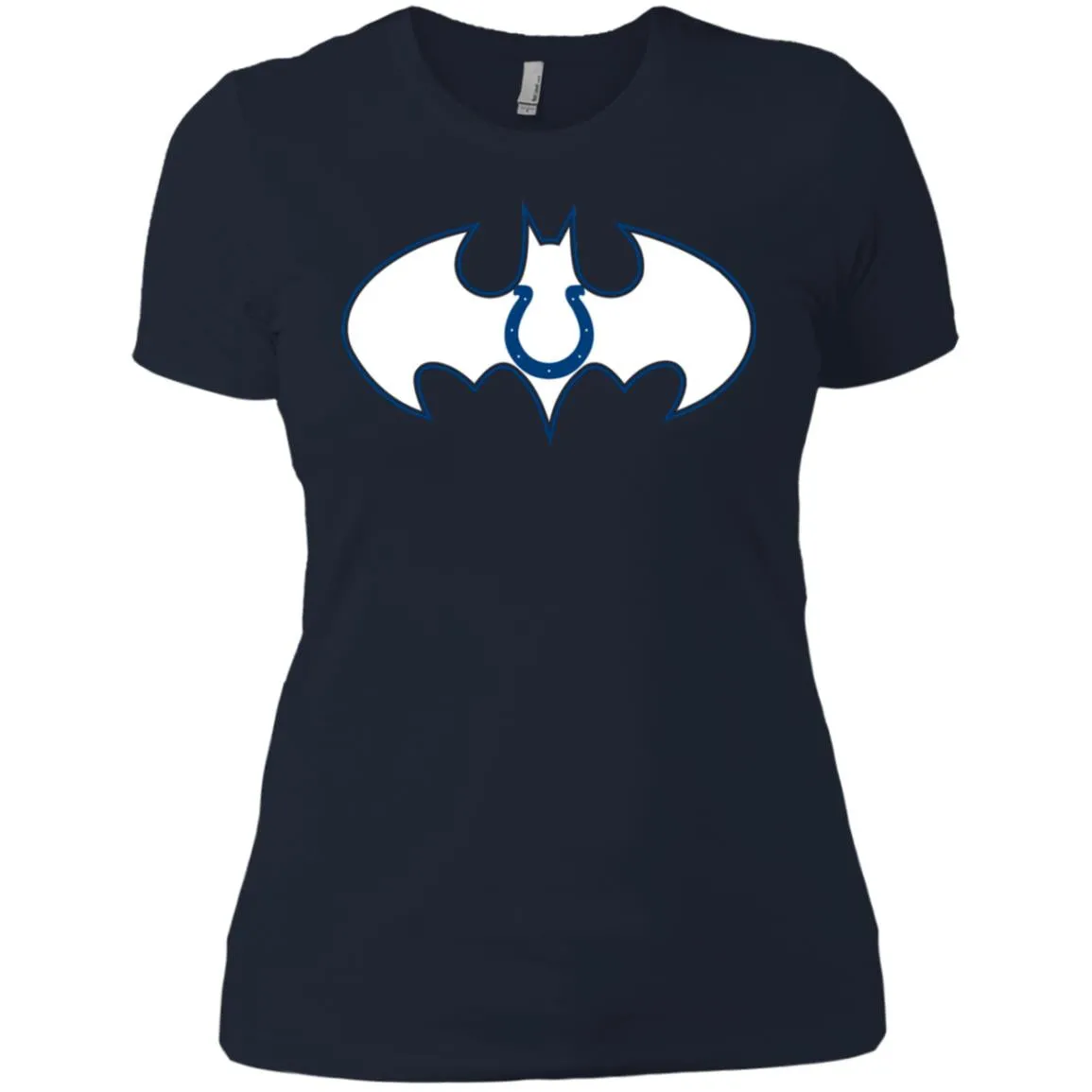 We Are The Indianapolis Colts Batman Nfl Mashup Women Cotton T-Shirt