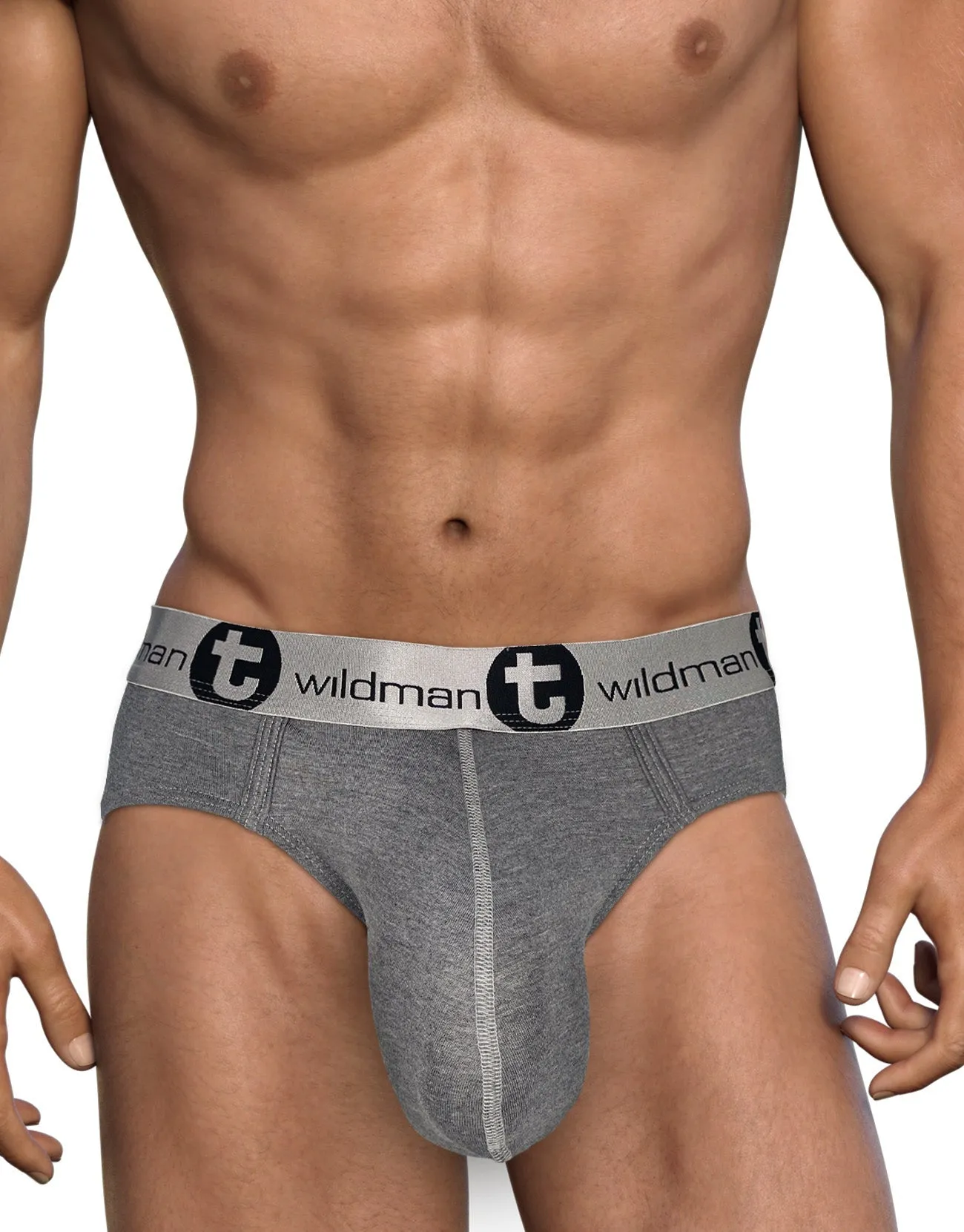 WildmanT Modal Monster Cock Brief Gray