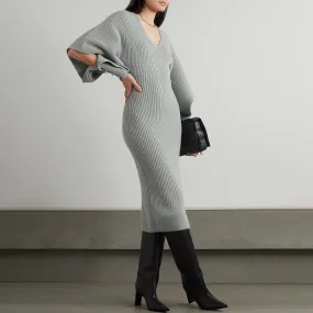 Winter Showstopper Long Sweater Dress | Bodycon Sweater Dress | Jumper Dress | Knit Dress