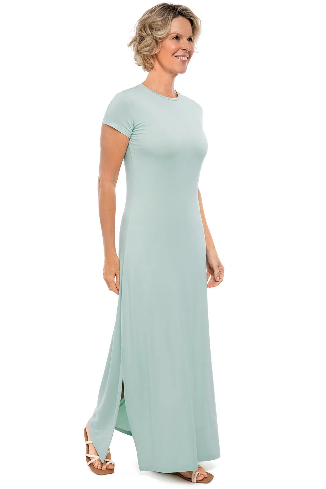 Women's Dounelle Maxi Dress  |  Misty Aqua