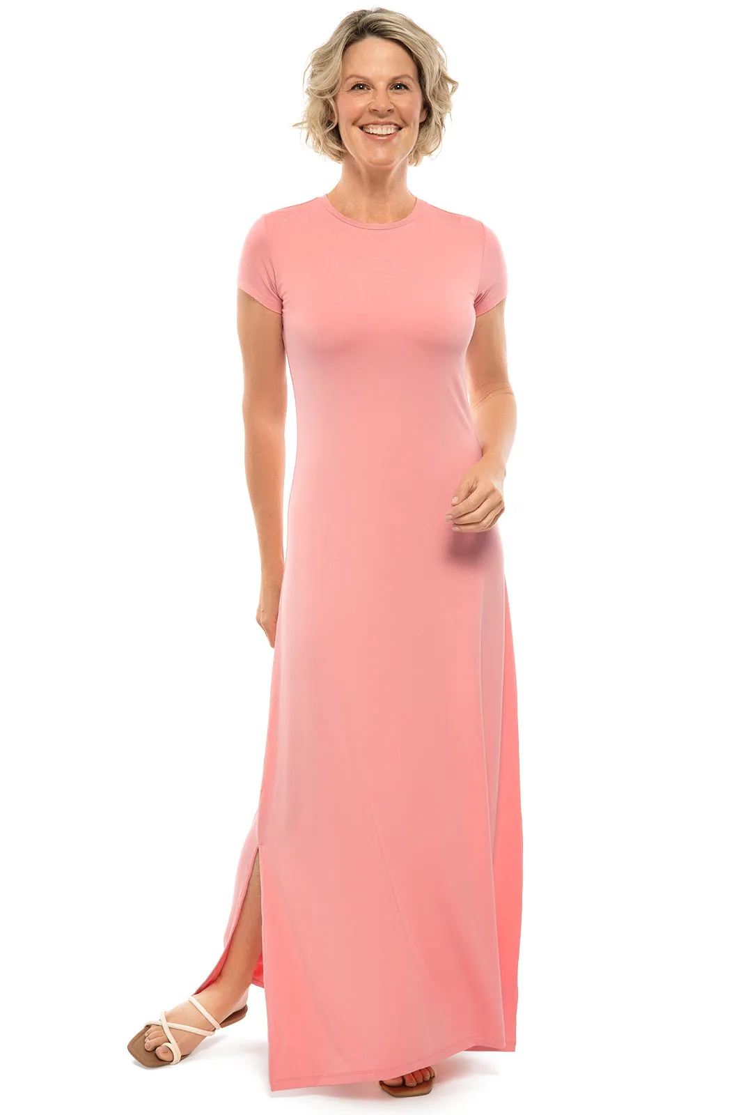 Women's Dounelle Maxi Dress  |  Peachy Pink