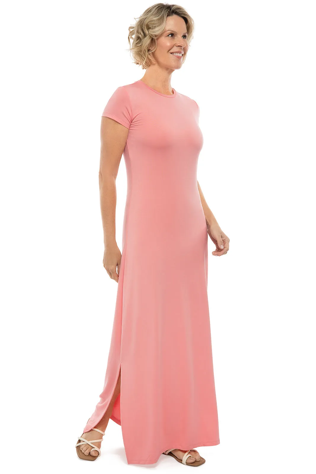 Women's Dounelle Maxi Dress  |  Peachy Pink