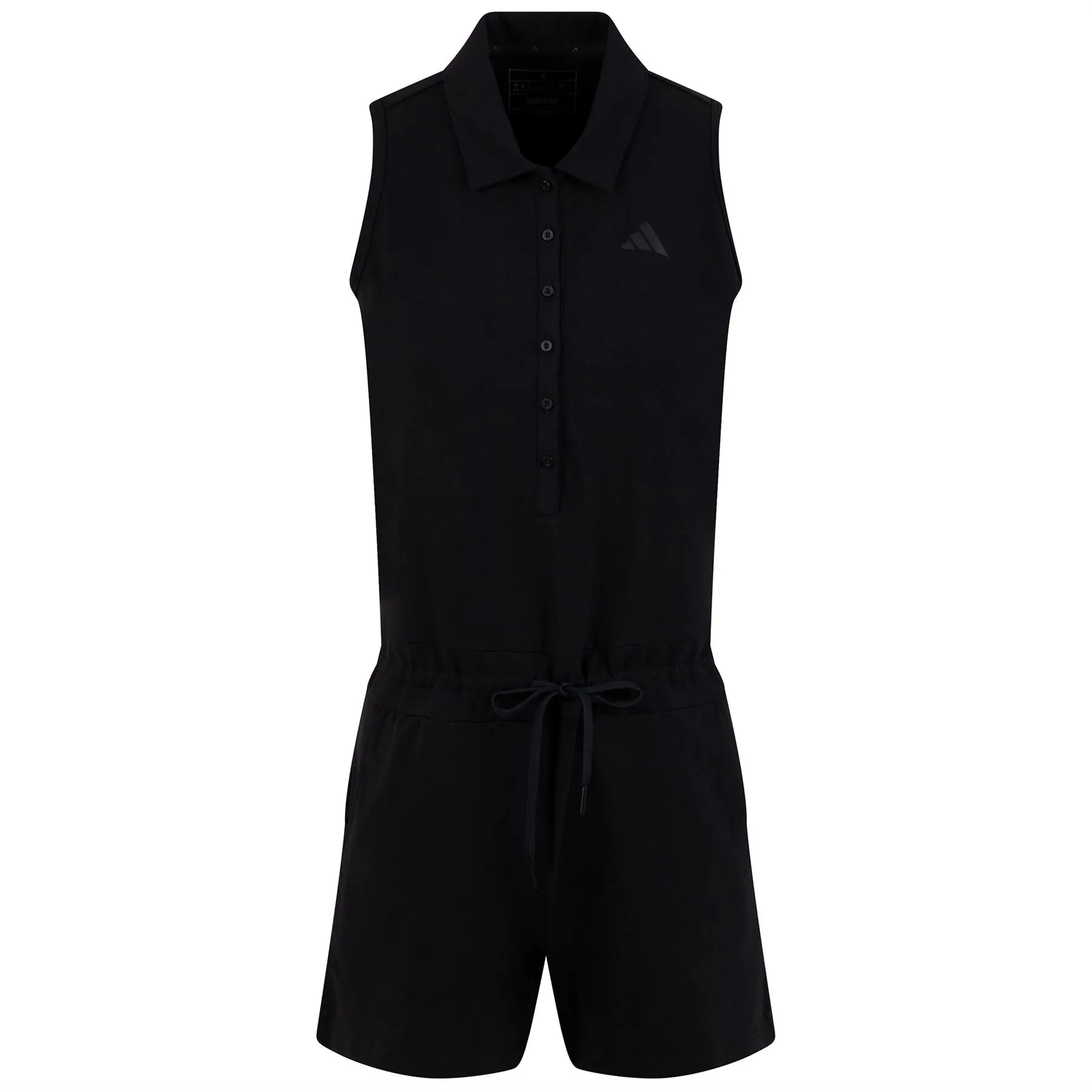 Womens SL Knit Romper Black - SS23