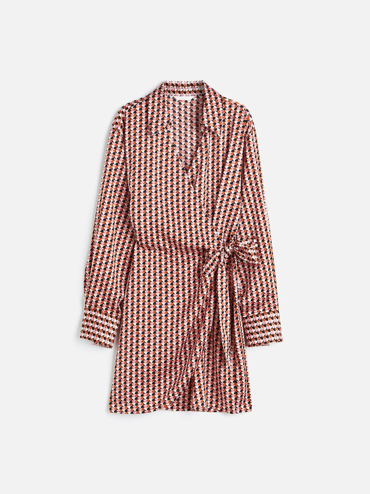 Wrapover Shirt Dress